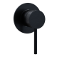 Evox Aqualin Round Concealed Shower Mixer Matt Black