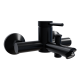 Evox Aqualin Round Bath Mixer with Handshower Kit Matt Black
