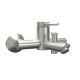 Evox Aqualin Round Bath Mixer with Handshower Kit Stainless Steel