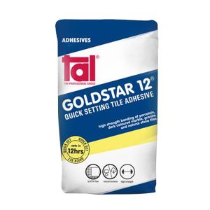 TAL Goldstar 12 Hour Quick Set Tile Adhesive 20kg