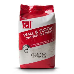 TAL Wall &amp; Floor Dove Grey Grout 2kg
