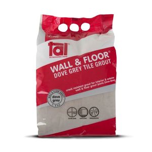 TAL Wall &amp; Floor Dove Grey Grout 5kg