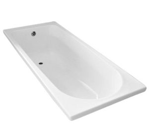 Nerida Acrylic Bath White No Handles