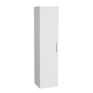 Vitra Mia Tall Single Door Cabinet White