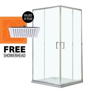 Evox Java Shower Enclosure & Shower Head Combo