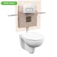 VitrA Normus, Seat, Cistern, Plate Combo