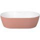 Nuvo Echo Oval Arctic Stone Counter Basin Coral 550x350x127mm