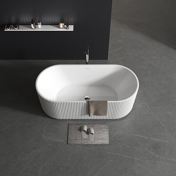 Nuvo Voluta Freestanding Acrylic Bath White 1700x590x800mm | Tile
