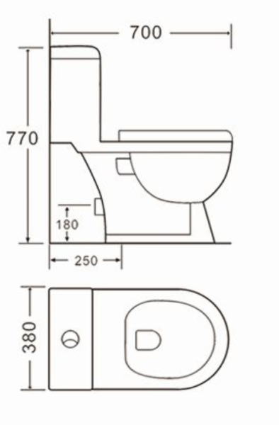 Evox Nebula V2 Close Coupled Toilet Suite Round White | Tile Africa
