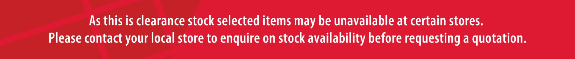 Clearance