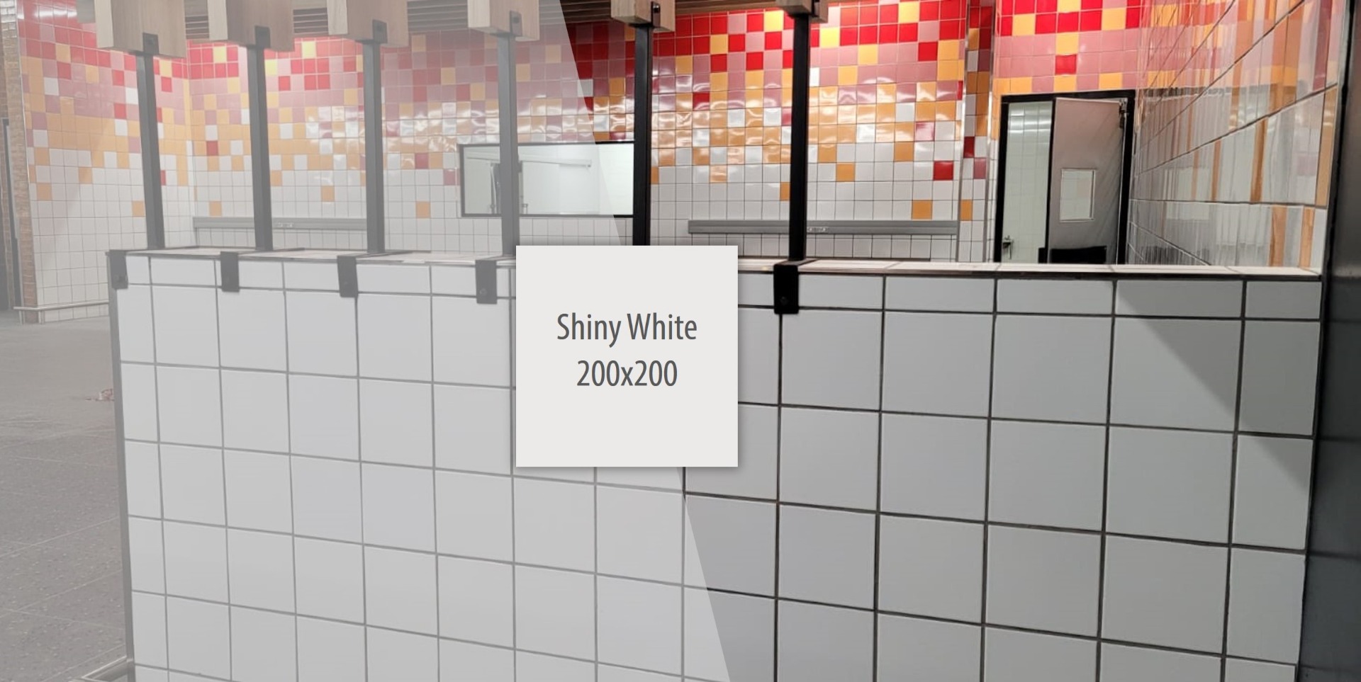 Shiny White Tiles