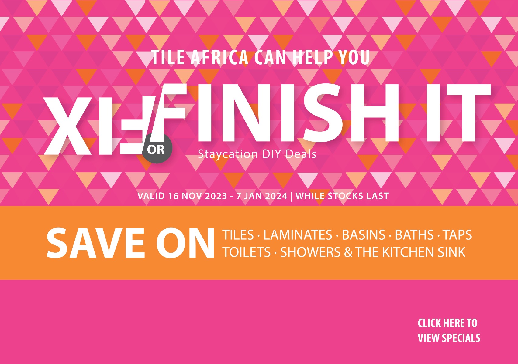 Fix it Finish it